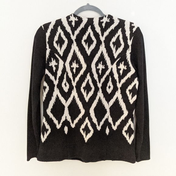 Pendleton Lamb Wool Moto Zip Up Aztec Asymmetrical Jacket Size XS - Picture 8 of 11